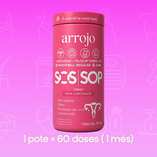 SOS SOP™ 540g - Suplemento para Equilíbrio Hormonal