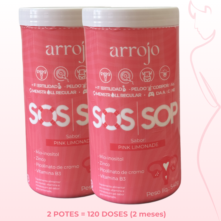 SOS SOP™ 540g - Suplemento para Equilíbrio Hormonal (cópia)