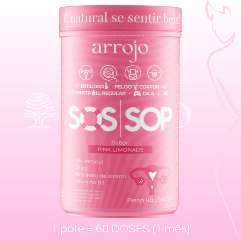 SOS SOP™ 540g - Suplemento para Equilíbrio Hormonal