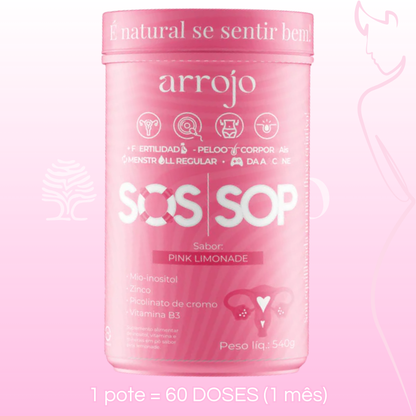 SOS SOP™ 540g - Suplemento para Equilíbrio Hormonal