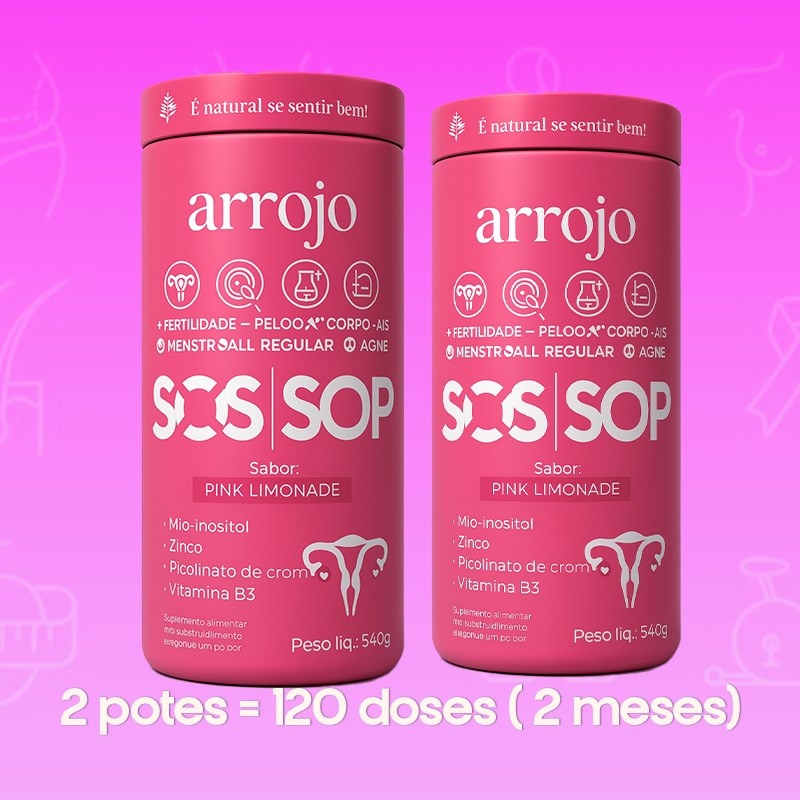 SOS SOP™ 540g - Suplemento para Equilíbrio Hormonal