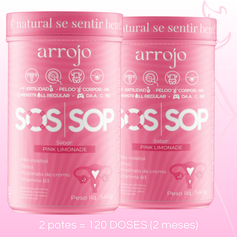 SOS SOP™ 540g - Suplemento para Equilíbrio Hormonal