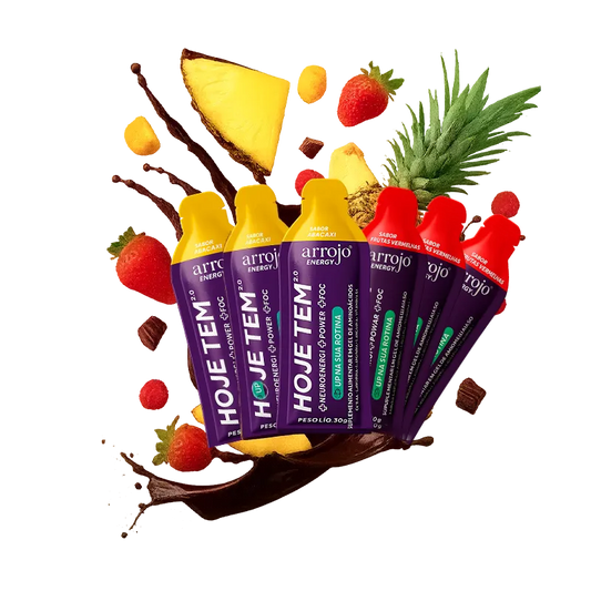KIT INICIAL  HOJE TEM - GEL ENERGÉTICO PREMIUM- (6 Sachês)