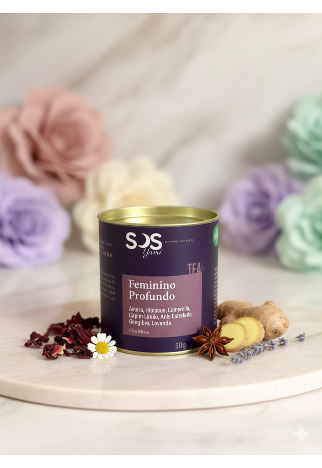 FEMININO PROFUNDO – Blend de Ervas para Vaporização