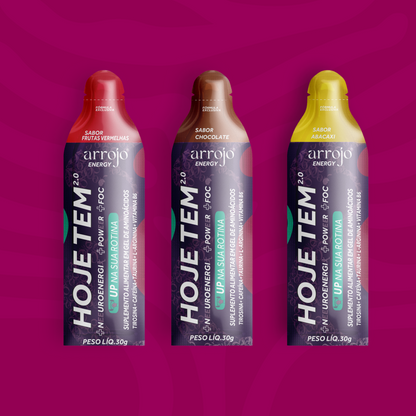 Kit Experimental HOJE TEM Melzinho Roxo (3 Sachês) + FRETE GRÁTIS