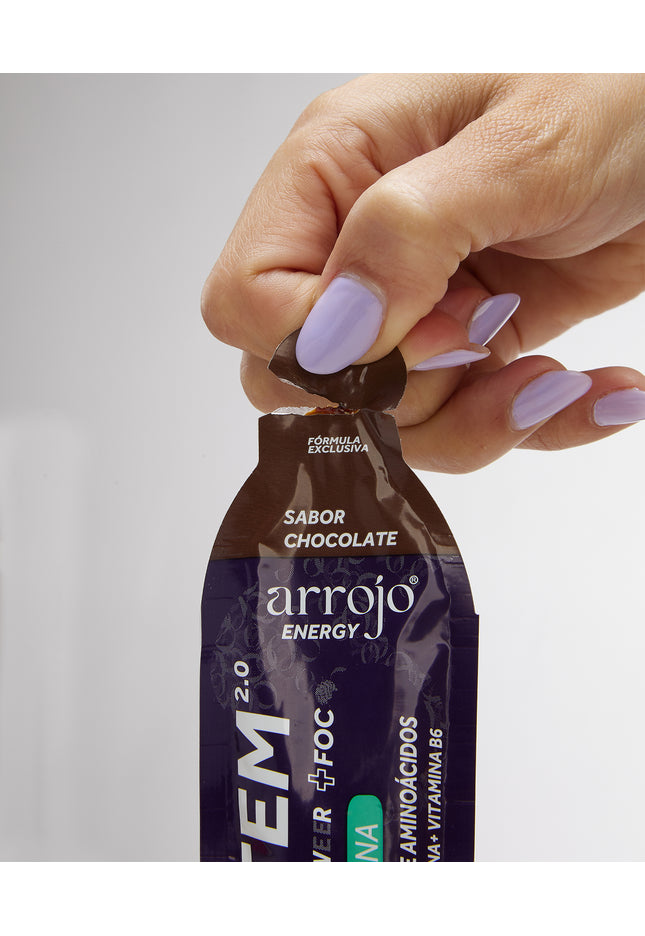 Hoje tem Gel Energético - Chocolate